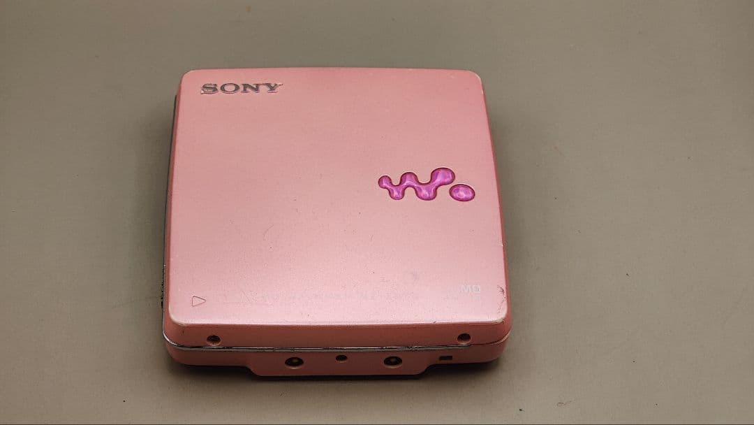 SONY MDプレーヤー ピンク MZ-EH50 充電器・イヤフォン付き