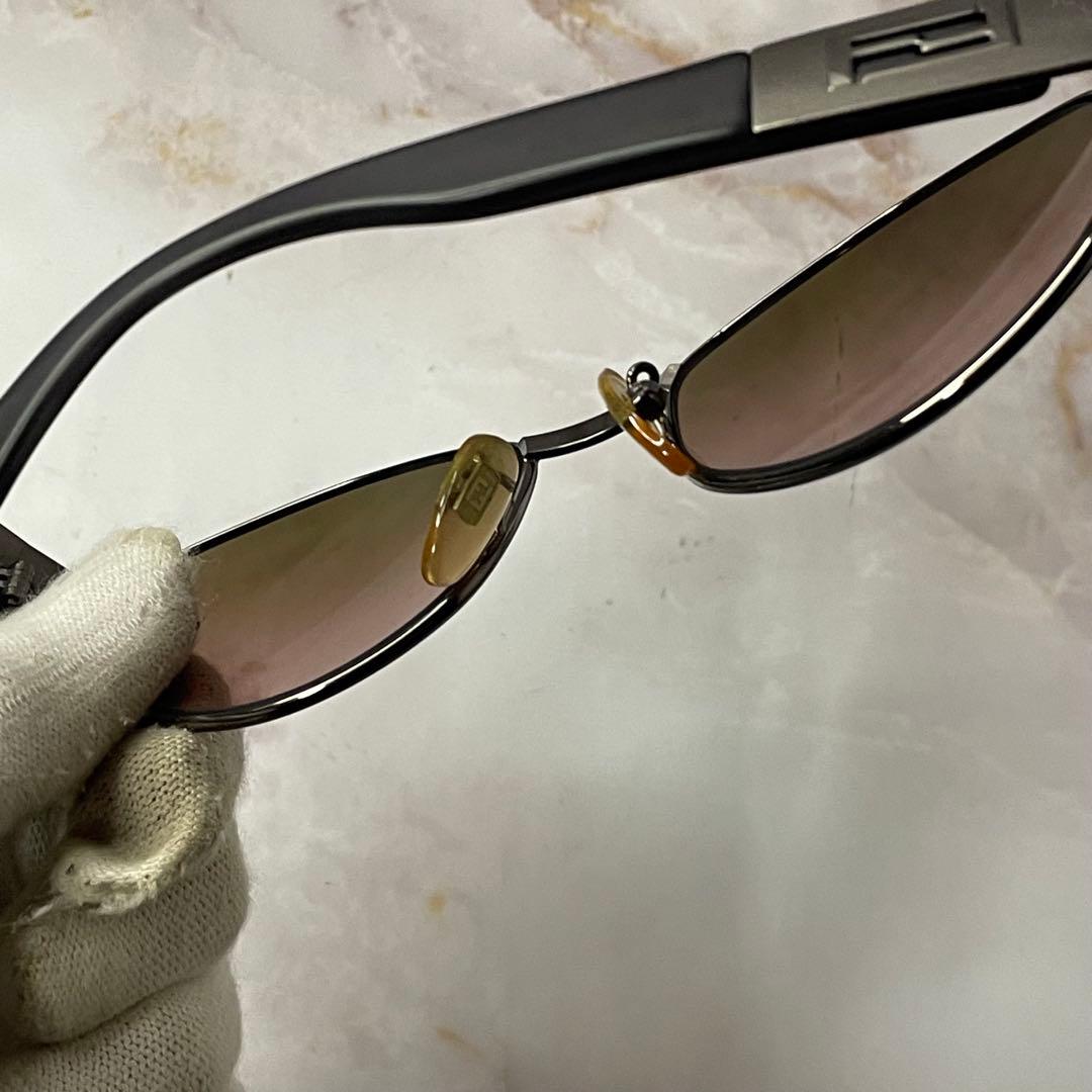 FENDI オーバル y2k アンティーク レトロ メガネ ケース付き