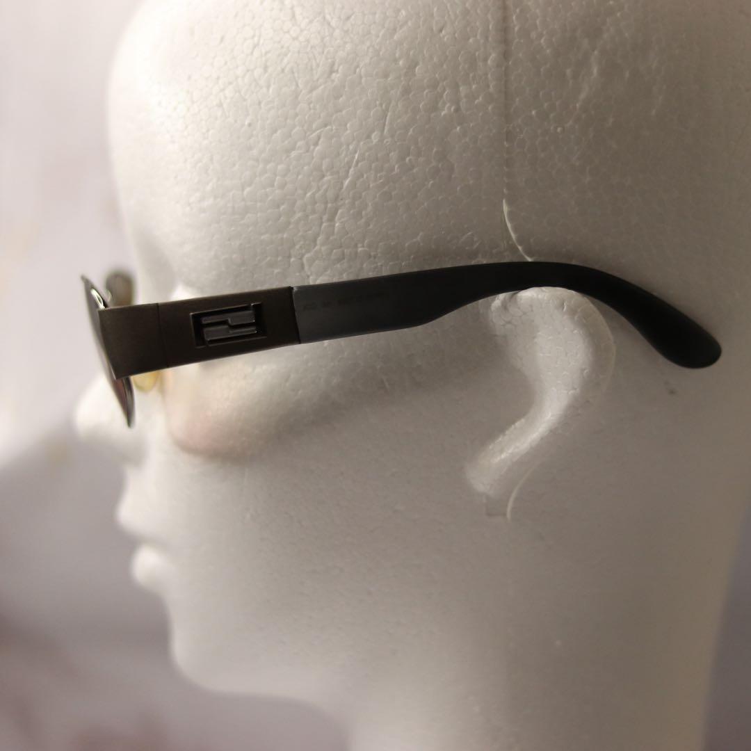 FENDI オーバル y2k アンティーク レトロ メガネ ケース付き