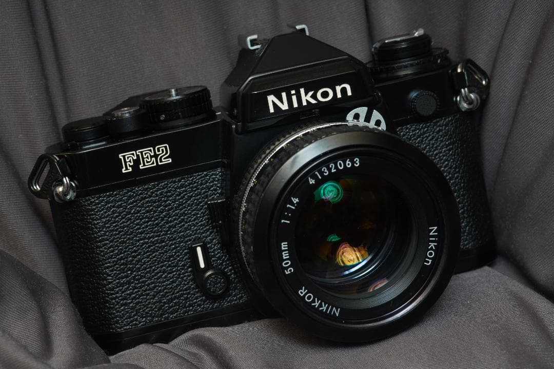 Nikon FE2 ブラック ai Nikkor 50mm f1.4