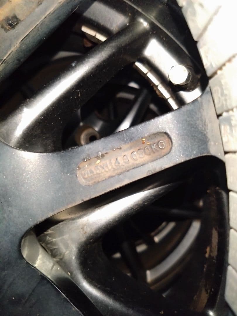 165/50R15 タイヤ・ホイールセット　A２セット