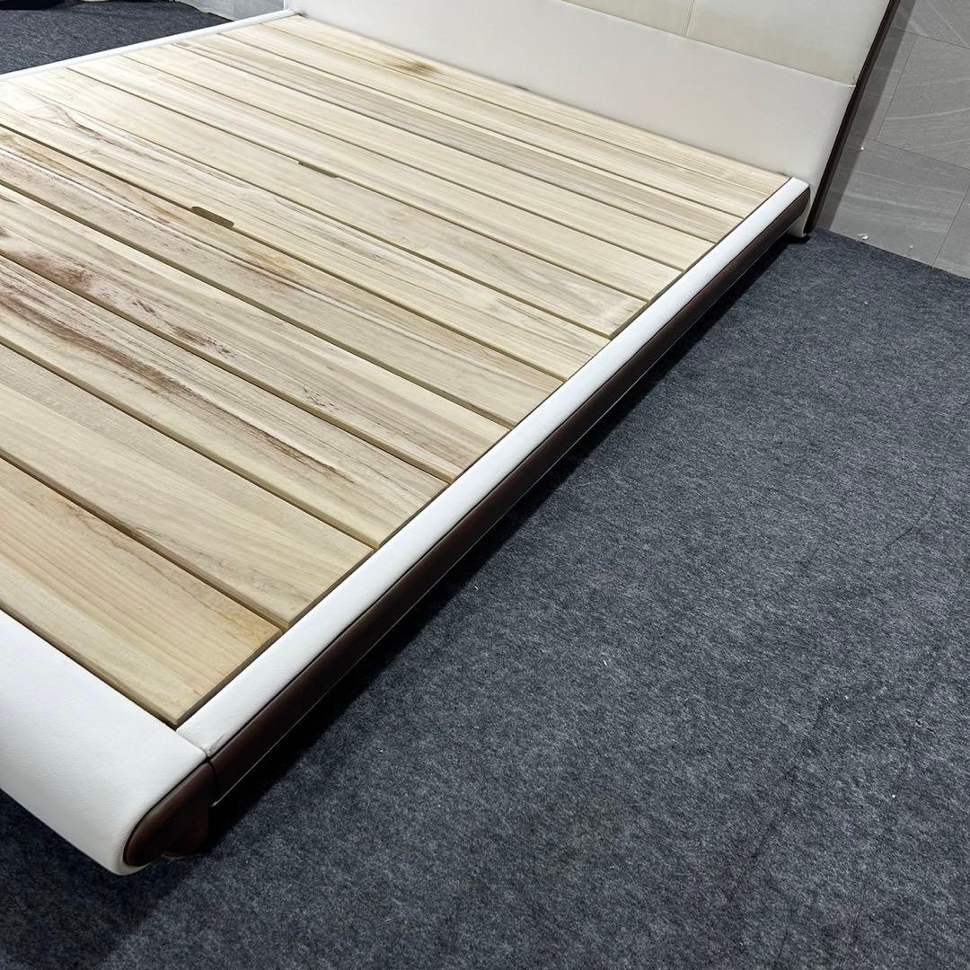 Simmons ベッドフレーム クイーンサイズ おしゃれ 家具 d3003