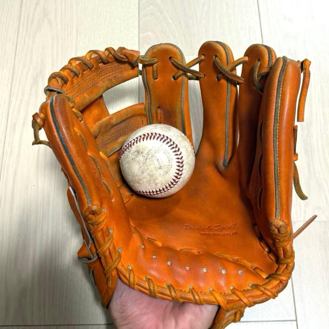 ZETTプロステイタス硬式内野用グラブ高校野球対応