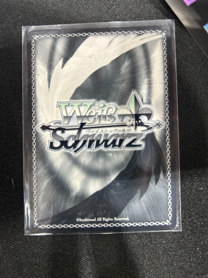 ヴァイスシュヴァルツ　願った時間フェイト&なのは　PR タイトルカップ　B