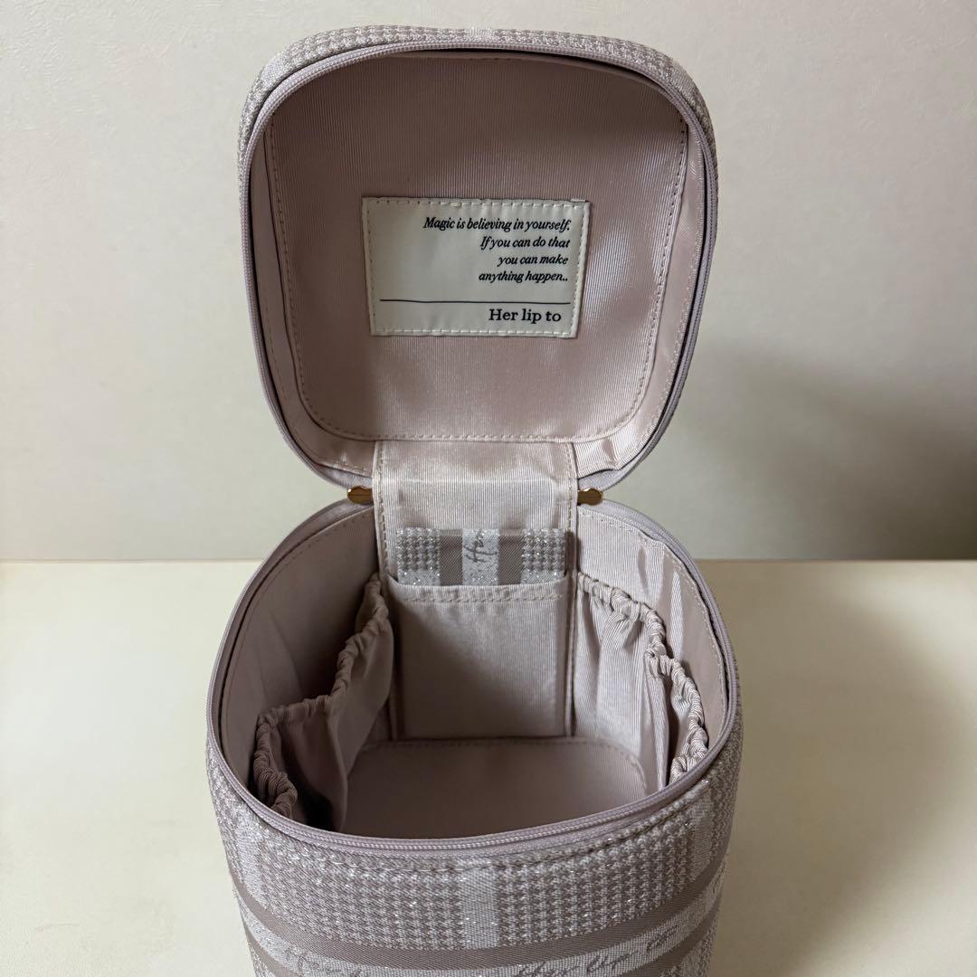 バッグ Herlipto Jacquard Vanity Bag nude pink