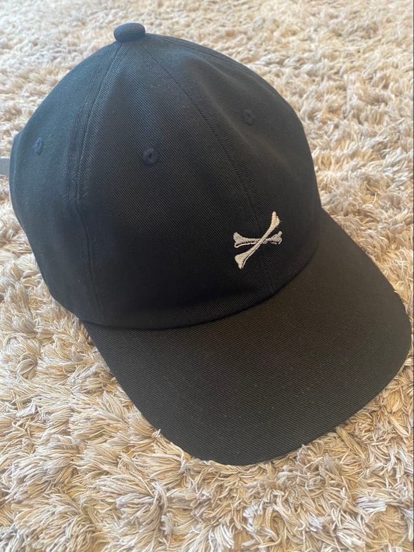WTAPS クロスボーン ブラック キャップ