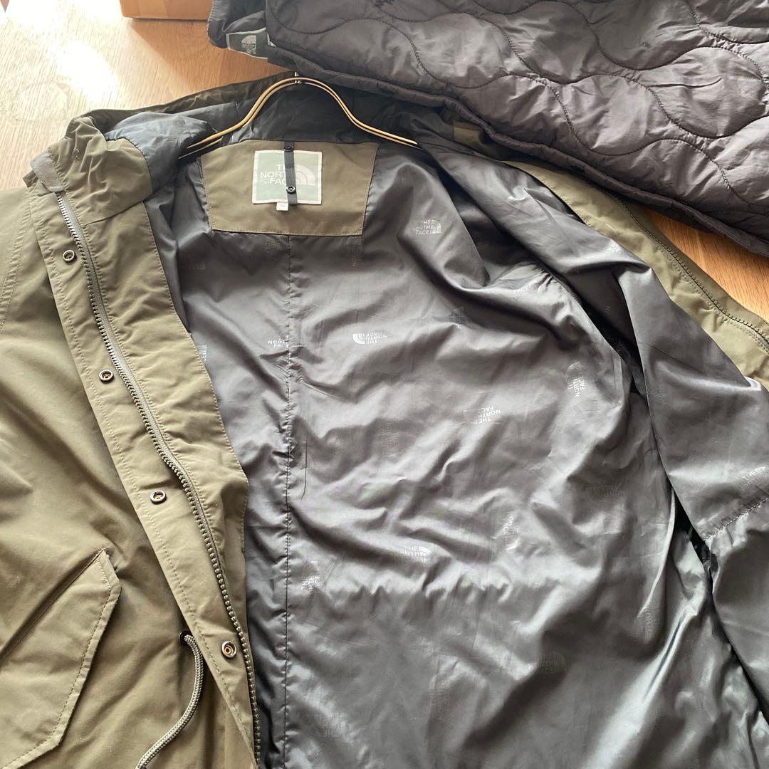 THE NORTH FACE フィッシュテールトリクライメイトコート インナー付