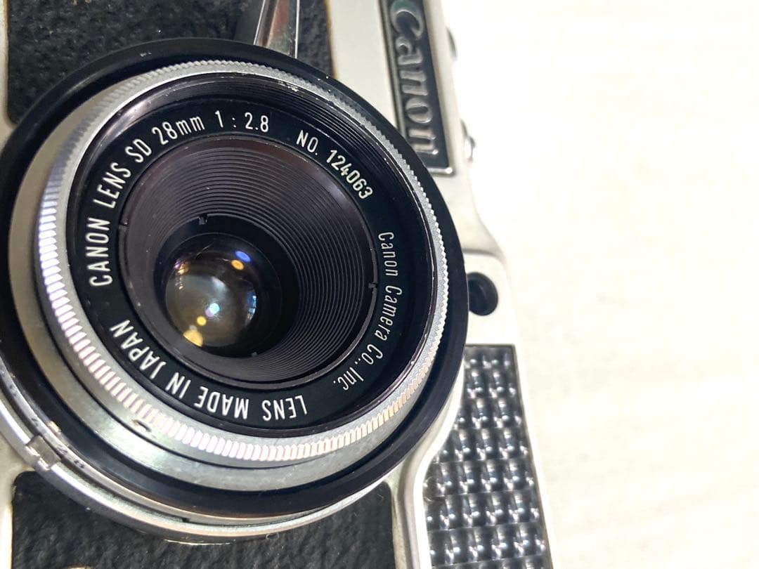 【希少】動作品Canon Demi C ハーフフィルムカメラ