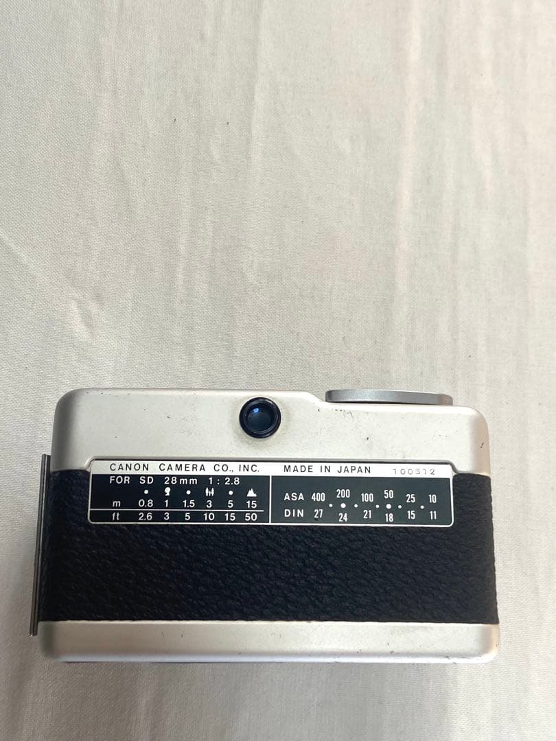 【希少】動作品Canon Demi C ハーフフィルムカメラ
