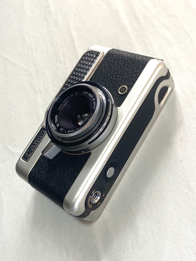 【希少】動作品Canon Demi C ハーフフィルムカメラ