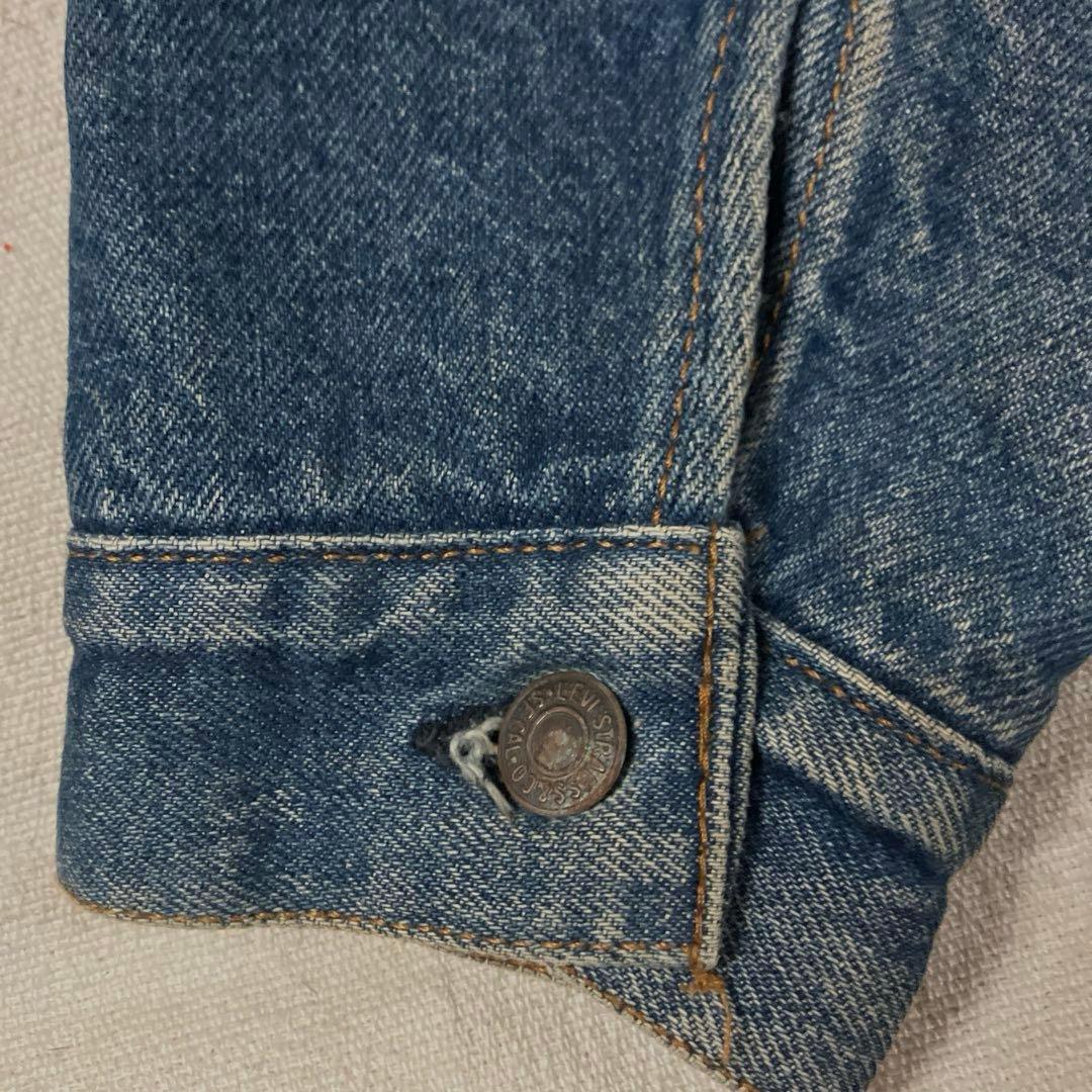 h78)リーバイスジージャン　 71506 0317 42Lサイズ 裏起毛裏地