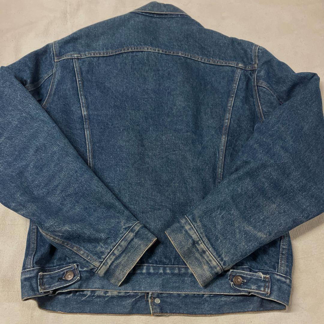 h78)リーバイスジージャン　 71506 0317 42Lサイズ 裏起毛裏地
