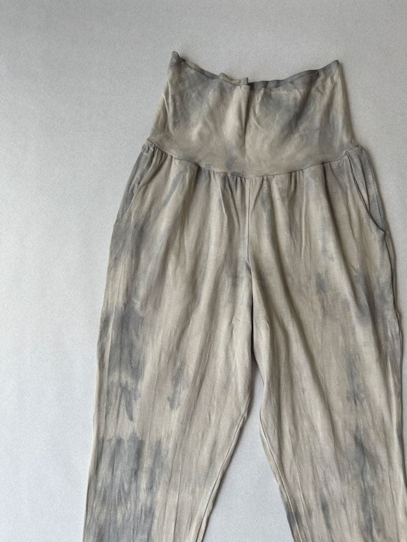 草木染め ヨガウエア　“浄化のログウッド染め” パンツ　ジョッパーズパンツ