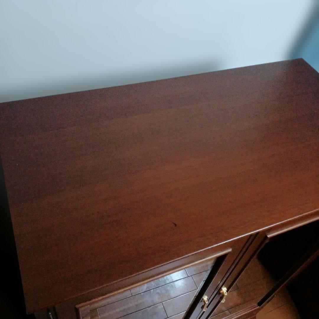 【マルニ】地中海ロイヤルシリーズ サイドボード キャビネット カップボード 飾棚