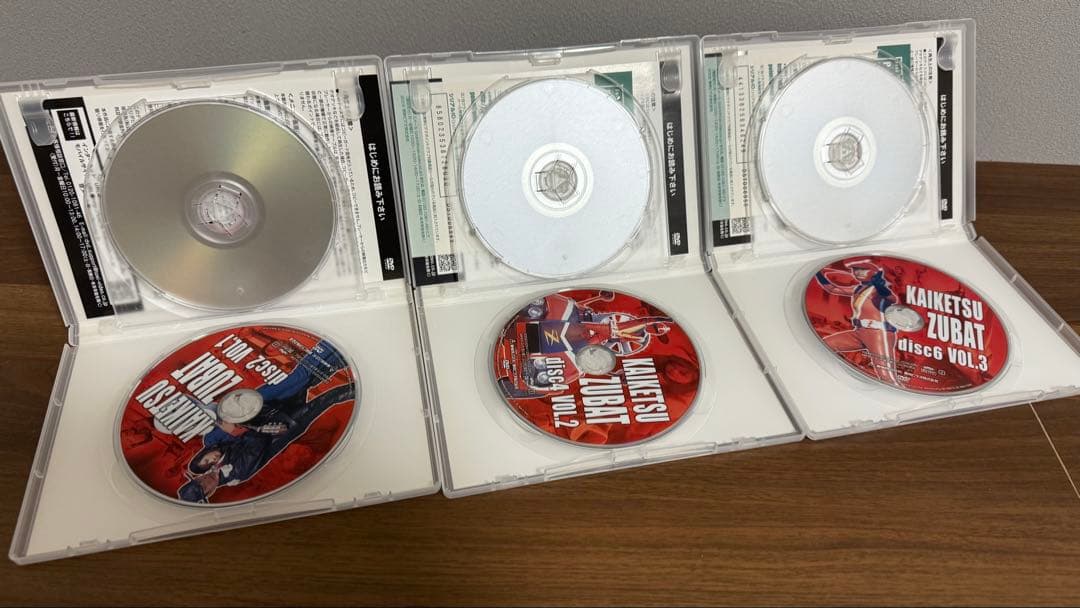 快傑ズバット DVD全3巻セット