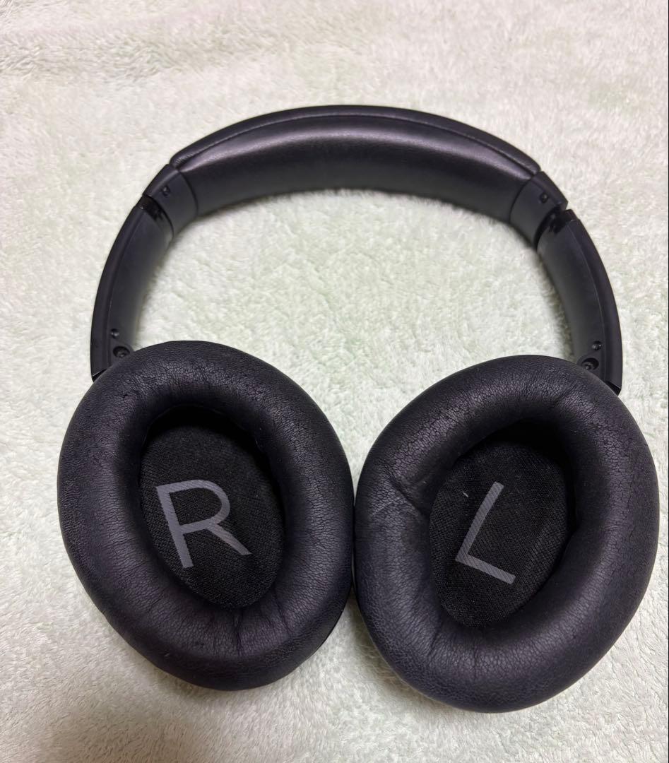 【値下げ可】BOSE ワイヤレスヘッドホン ブラック【消毒済】