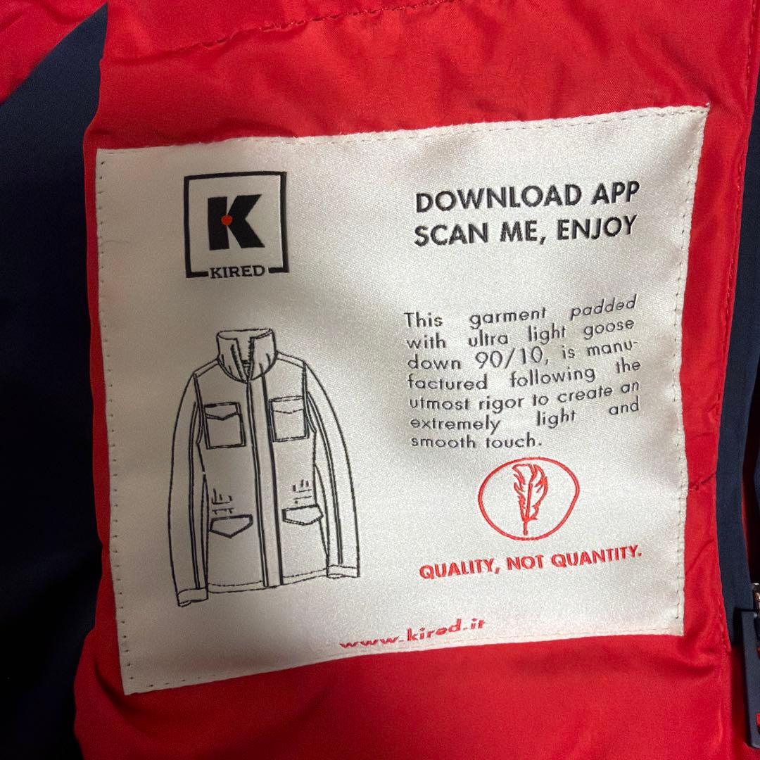 KIREDキーレッド　ダウン　M65 ネイビー　44 キートン kiton