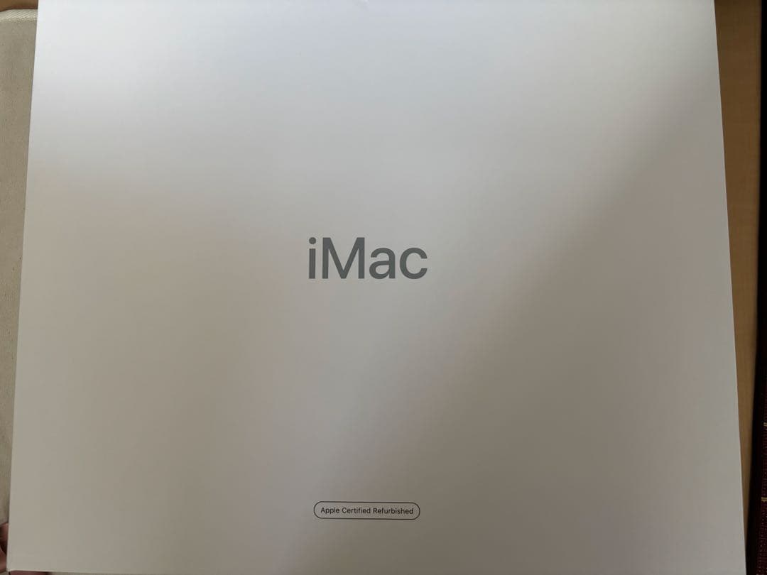 imac 24インチ　2021モデル　ブルー M1