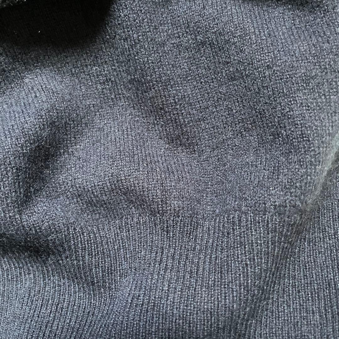 【GOBI】 カシミヤ100% ポロシャツ　ネイビー　サイズM タグ付き