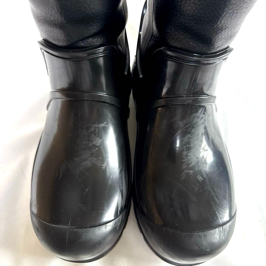 UGGアグレインクラウド トール ブラック ブーツ　スノーブーツ　レインブーツ