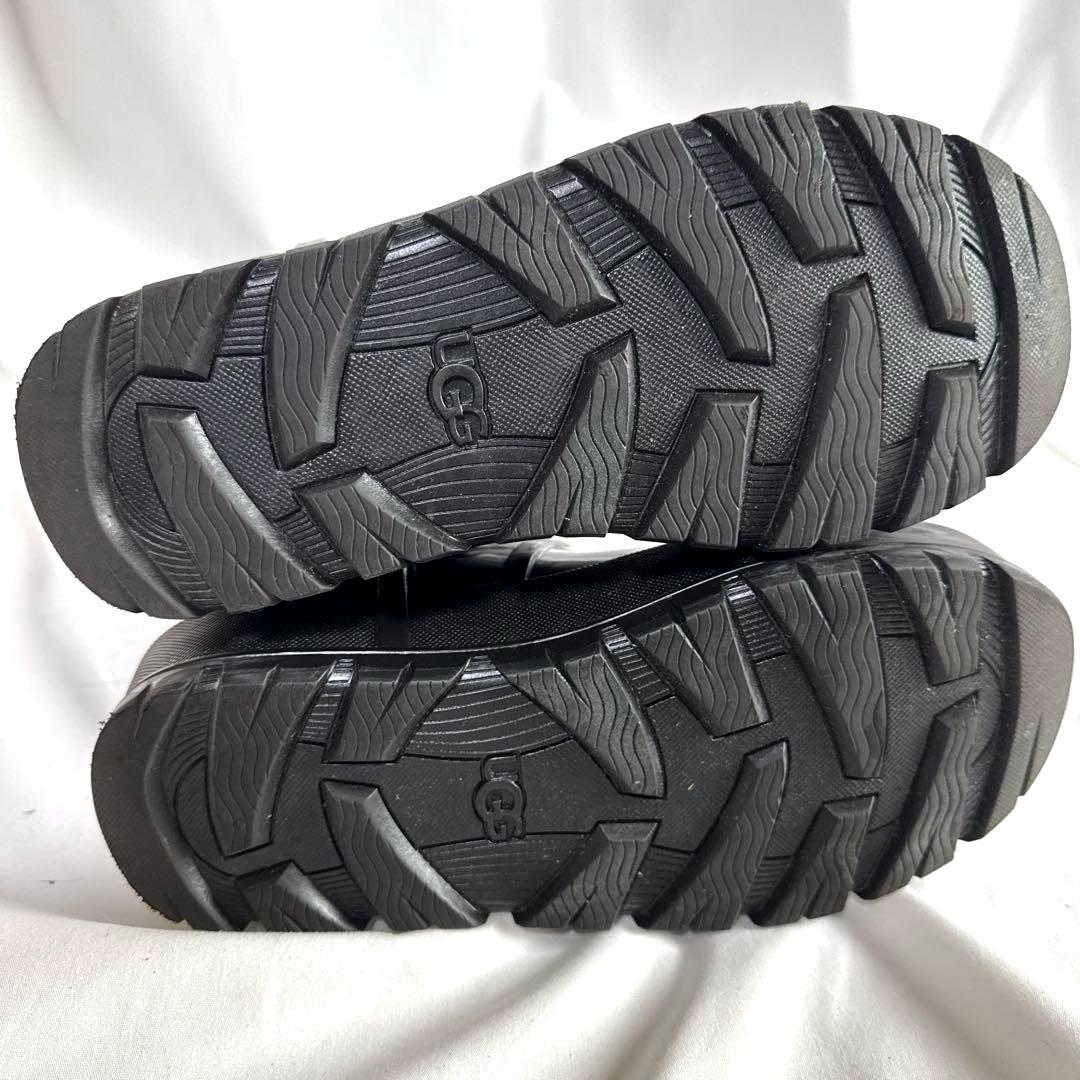 UGGアグレインクラウド トール ブラック ブーツ　スノーブーツ　レインブーツ