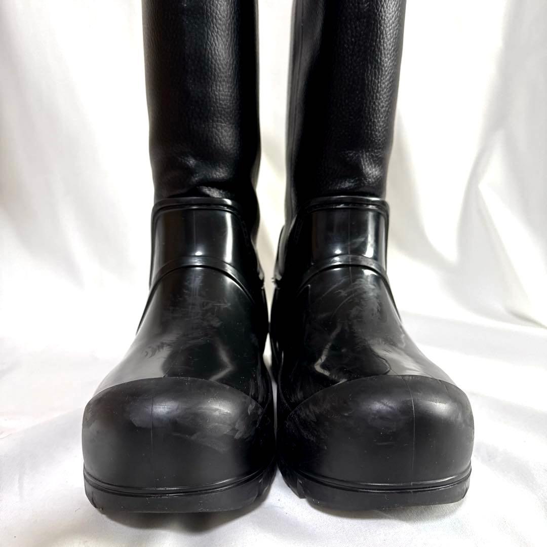 UGGアグレインクラウド トール ブラック ブーツ　スノーブーツ　レインブーツ