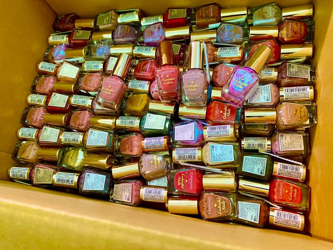 100個 CANMAKE カラフルネイルズ x100個