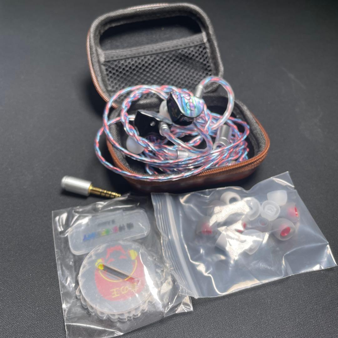 HiFiGoJuzear 鳴神Defiant 3.5-4.4mm ゲームイヤホン