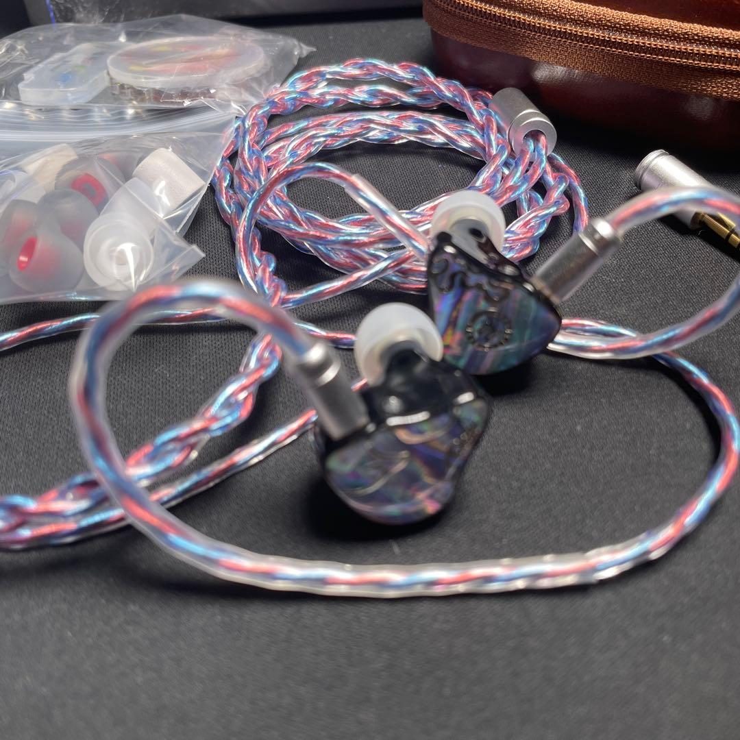 HiFiGoJuzear 鳴神Defiant 3.5-4.4mm ゲームイヤホン