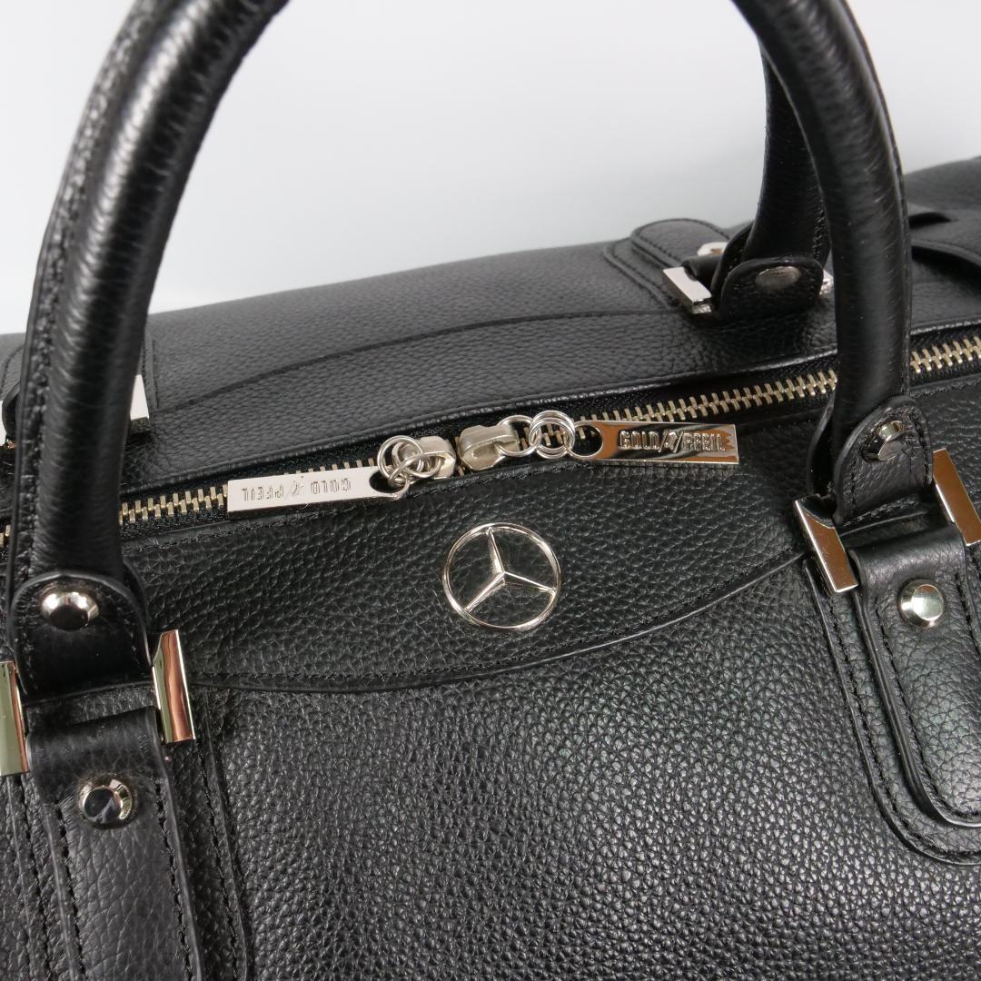 希少極美品✨GOLD PFEIL×メルセデスベンツ ボストンバッグ レザー
