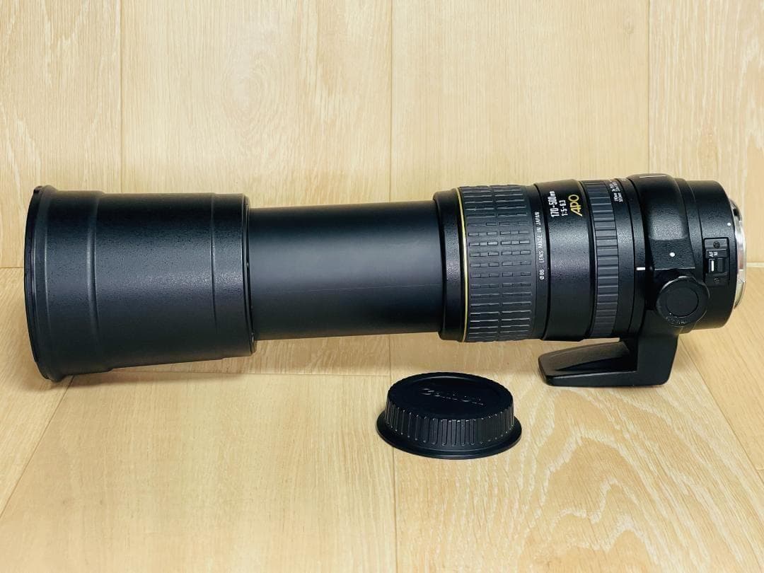 SIGMA APO 170-500mm f5-6.3 EF キャノン用 三脚座付