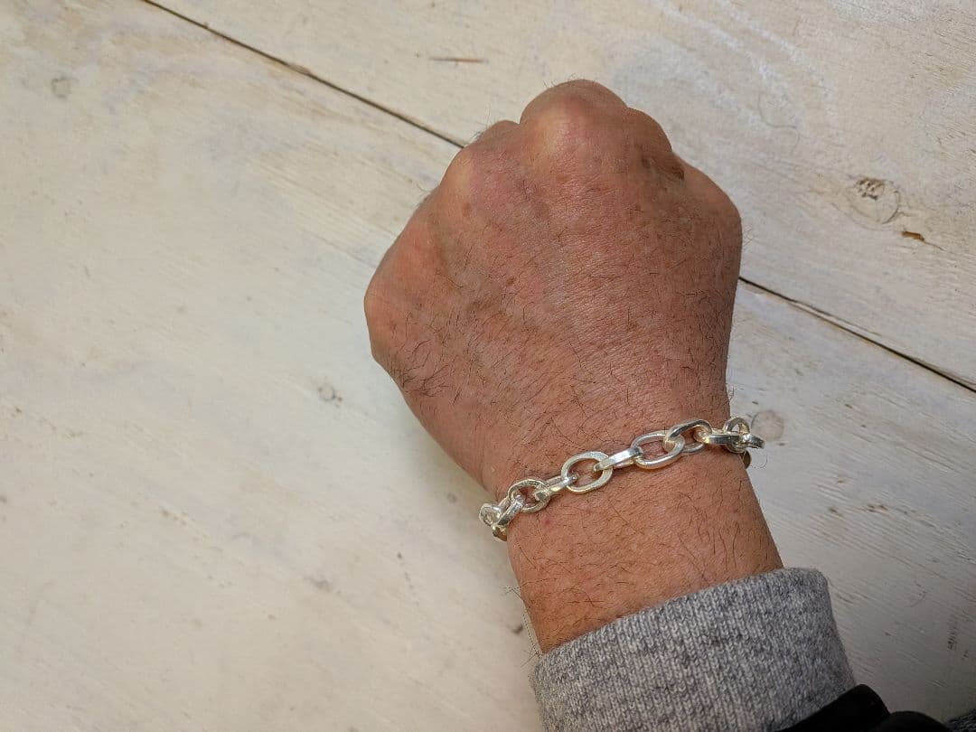 【新品】カレンシルバー　ブレスレット　20 g 19cm ユニセックス　男女兼用