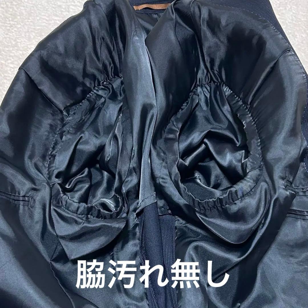 AB7✨Perfect Suit FActory セットアップスーツ ネイビー