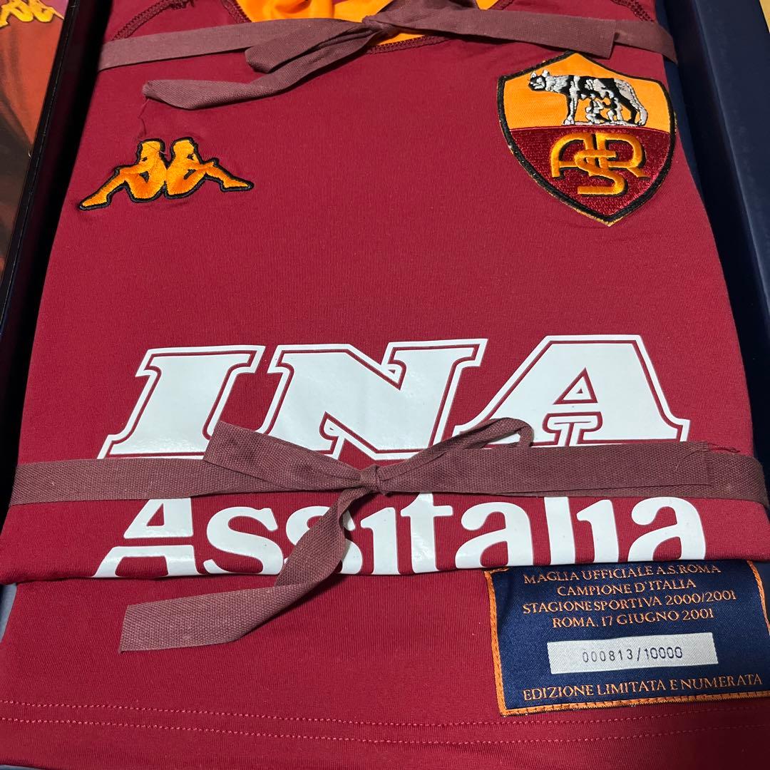 AS ローマ　2000-2001 スクデット　記念　優勝　限定　ユニフォーム