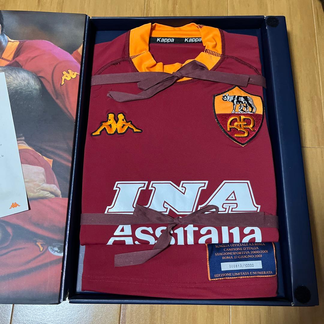 AS ローマ　2000-2001 スクデット　記念　優勝　限定　ユニフォーム