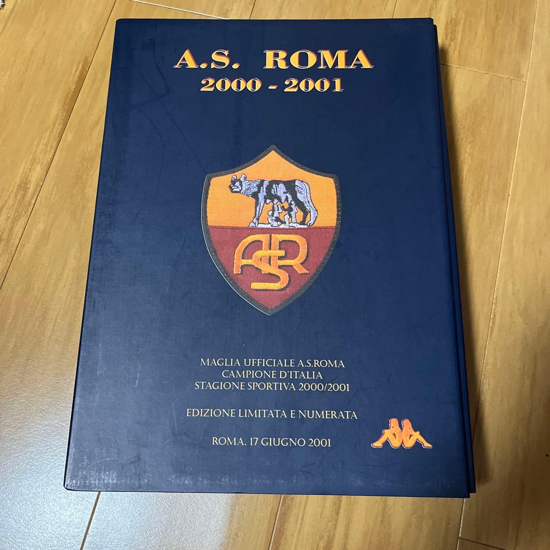 AS ローマ　2000-2001 スクデット　記念　優勝　限定　ユニフォーム