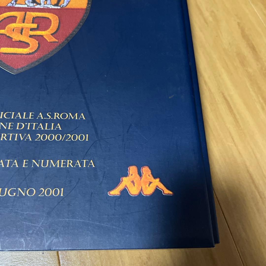 AS ローマ　2000-2001 スクデット　記念　優勝　限定　ユニフォーム