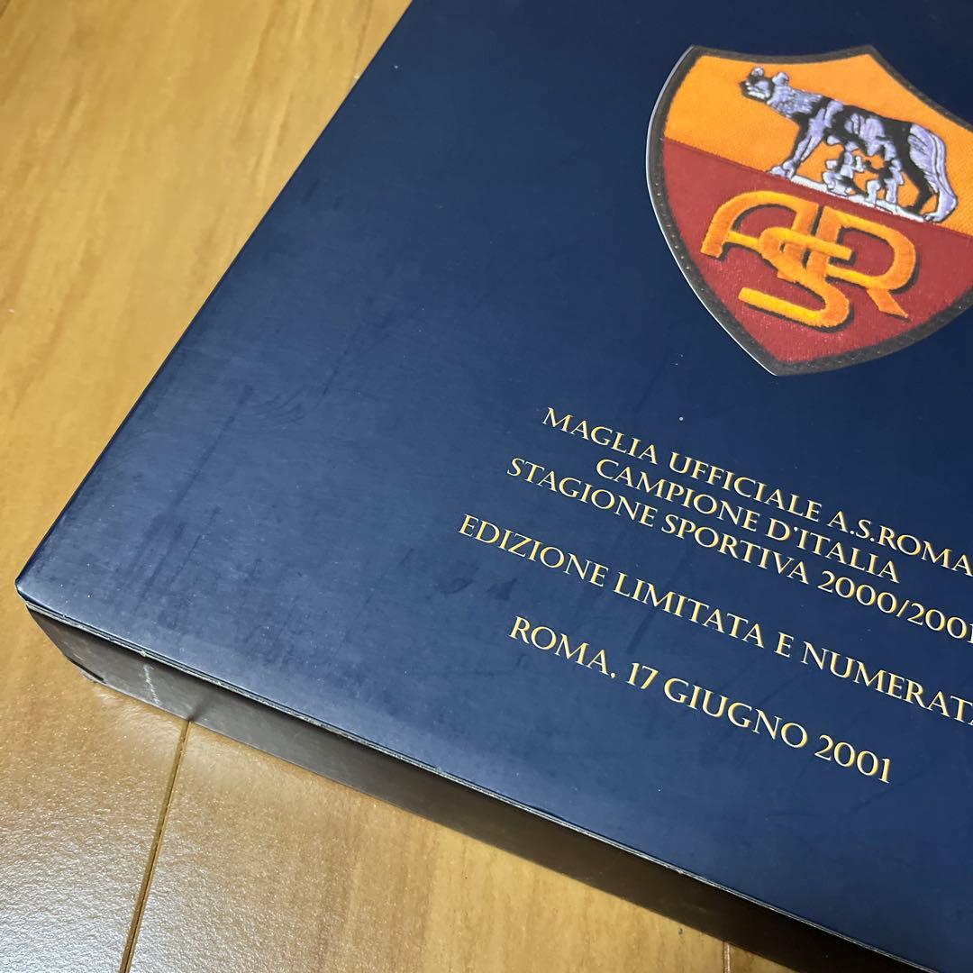 AS ローマ　2000-2001 スクデット　記念　優勝　限定　ユニフォーム