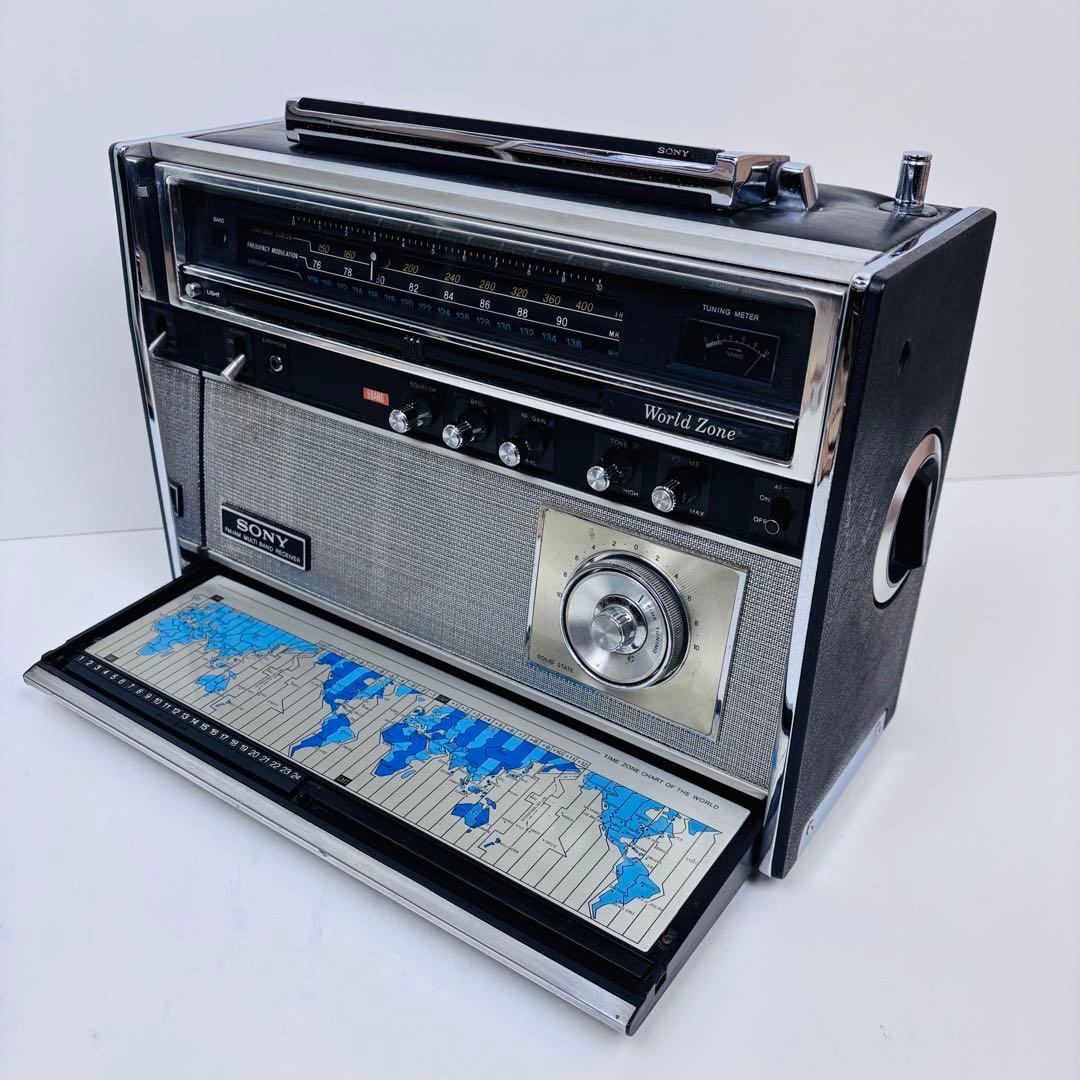 【超希少】SONY マルチバンドレシーバー　CRF-5090 BCLラジオ
