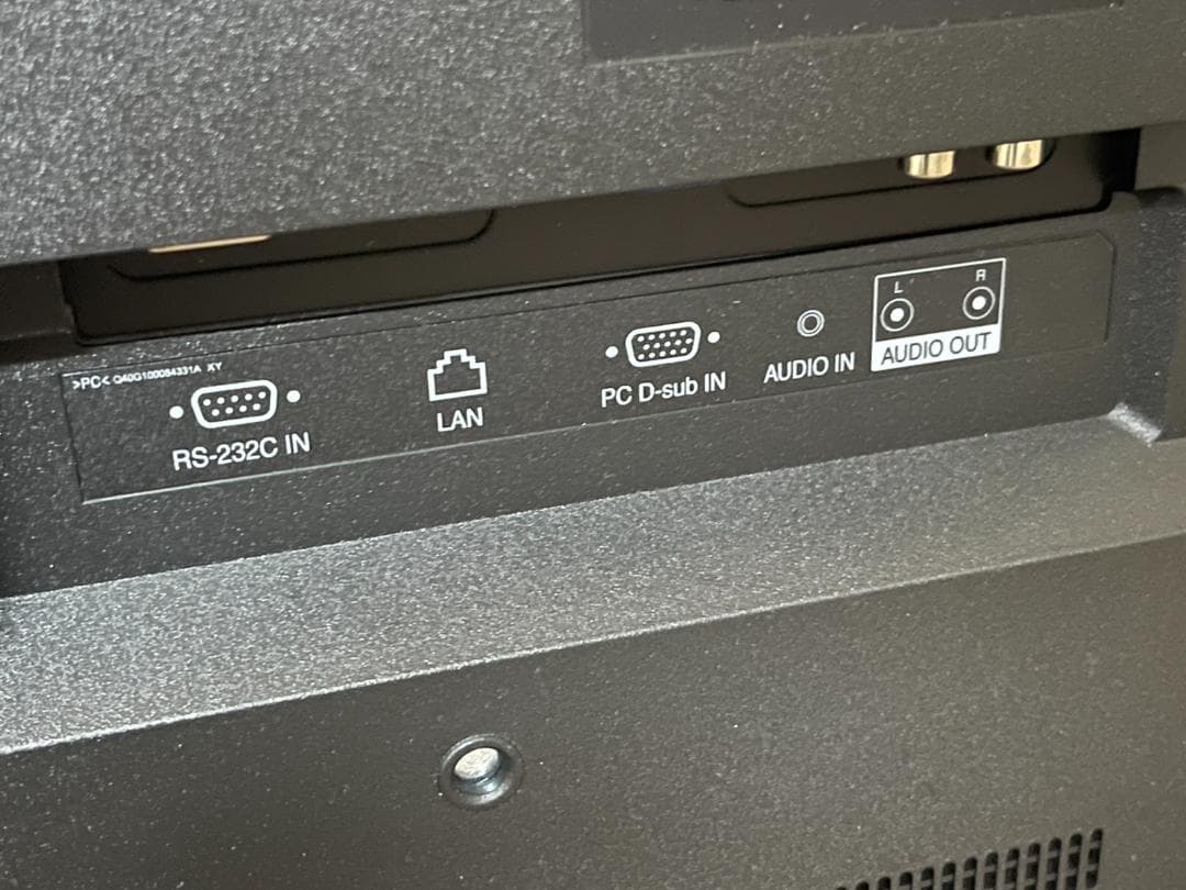 SHARP PN-HW431 4K 43型 インフォメーションディスプレイ