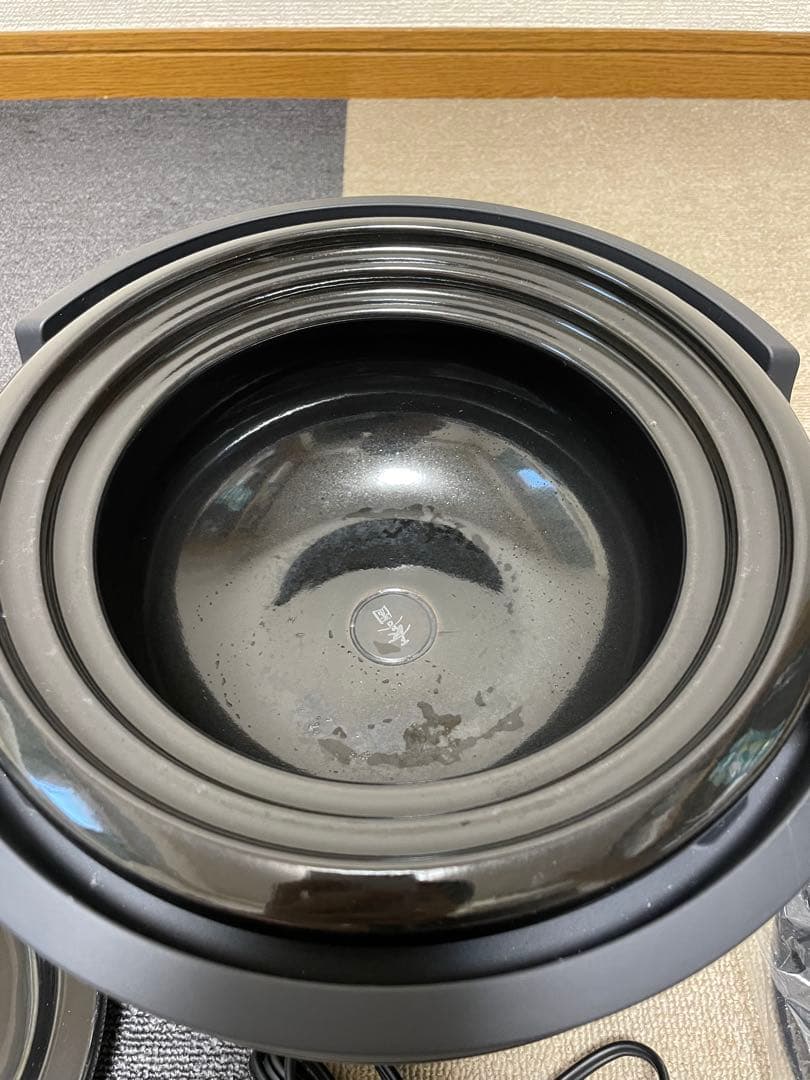 長谷園×siroca 全自動炊飯土鍋 かまどさん電気 SR-E111