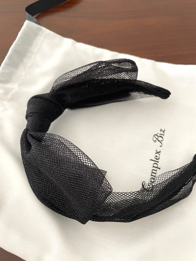 Complex Biz メッシュリボンヘアバンド