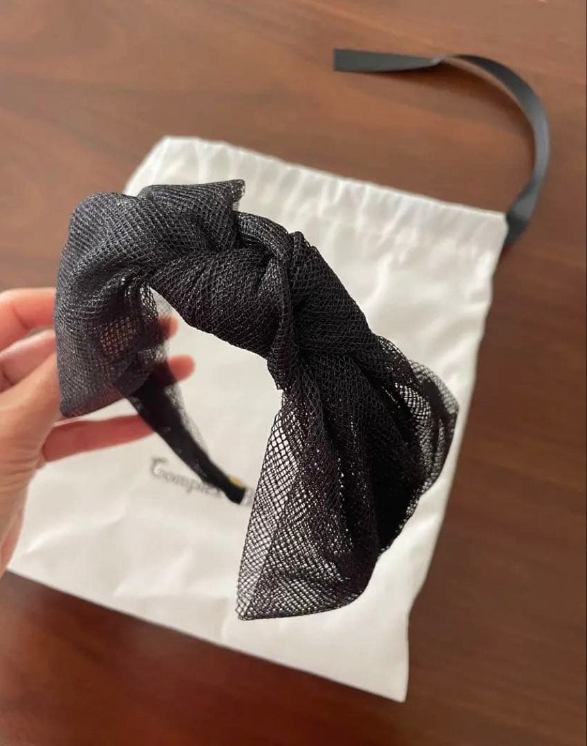 Complex Biz メッシュリボンヘアバンド