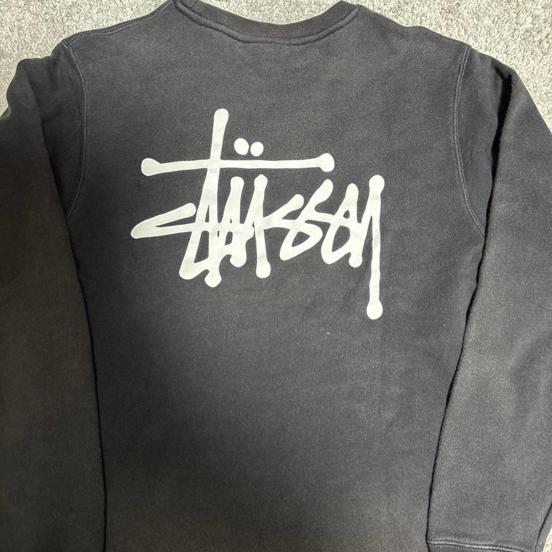 【早い者勝ち】OLD STUSSY 鬼フェード　スウェット　黒タグ　色落ち