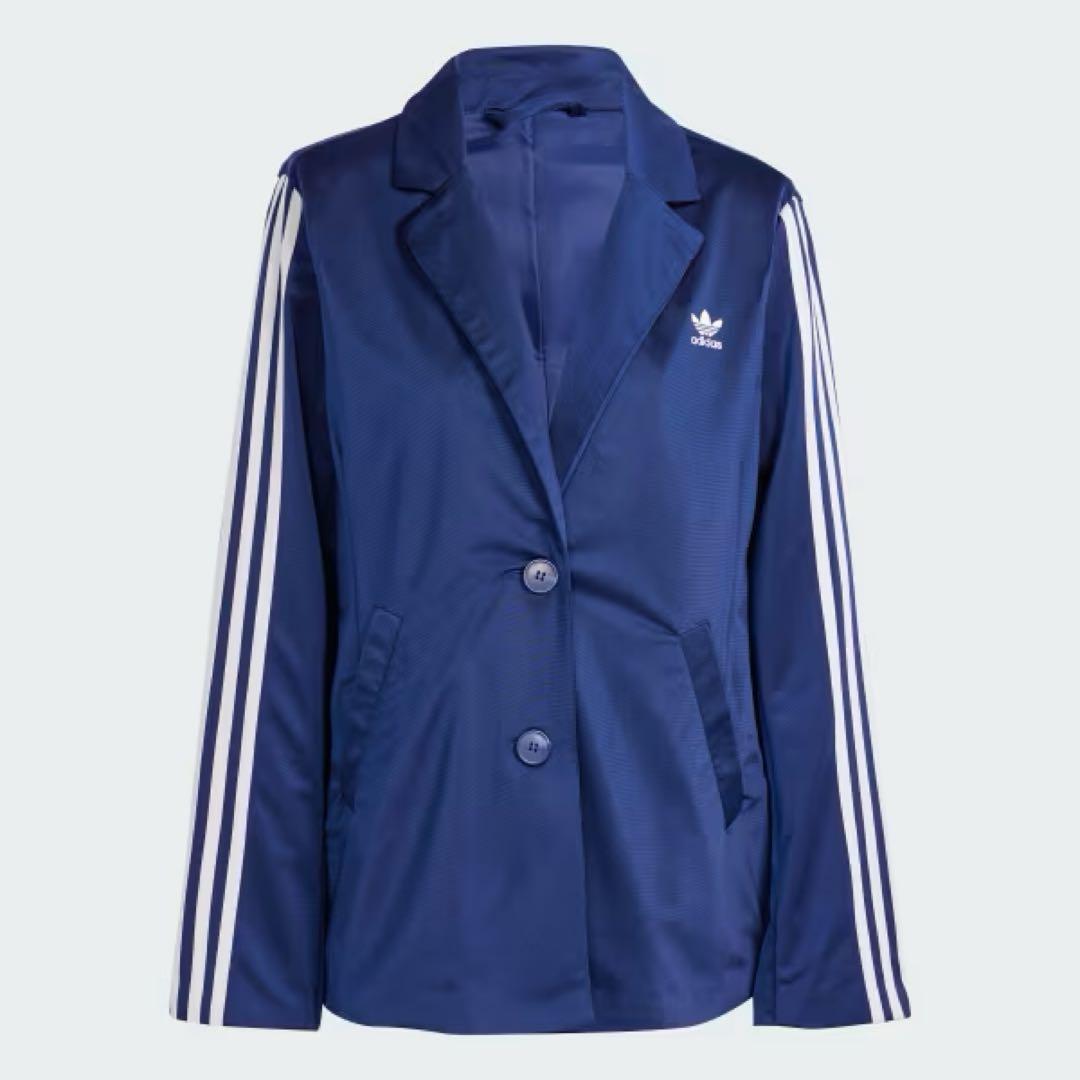 adidas アディダス　スリーストライプブレザー ジャケット ネイビー