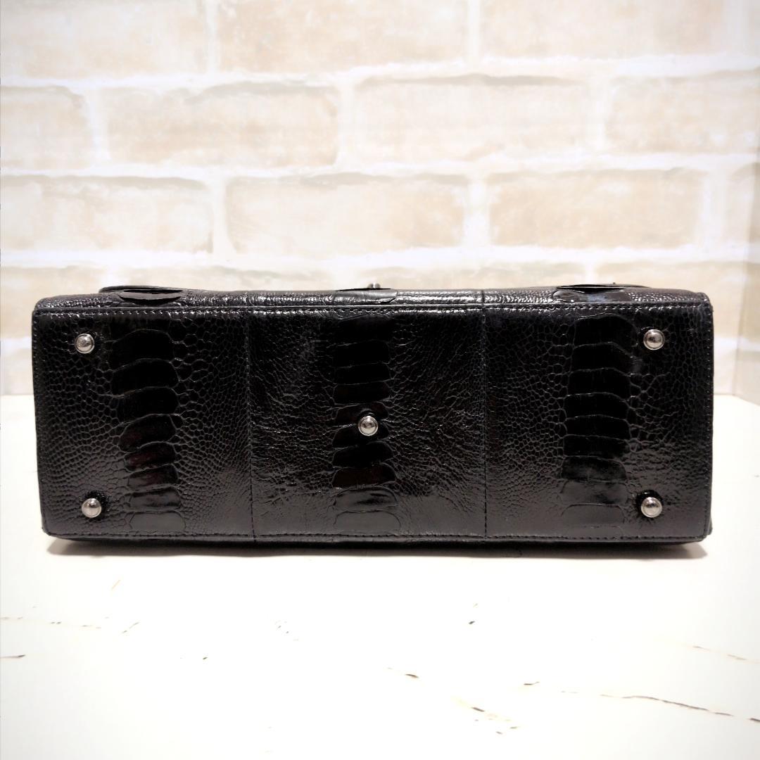 ★オーストレッグ 2WAY フォーマルバッグ/ハンドバッグ ブラック 美品 希少