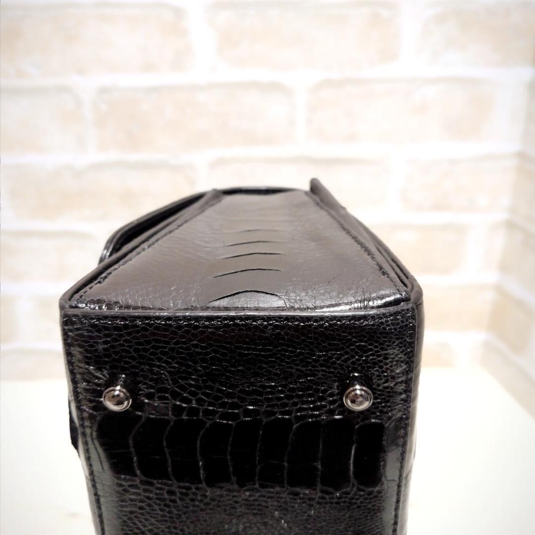 ★オーストレッグ 2WAY フォーマルバッグ/ハンドバッグ ブラック 美品 希少
