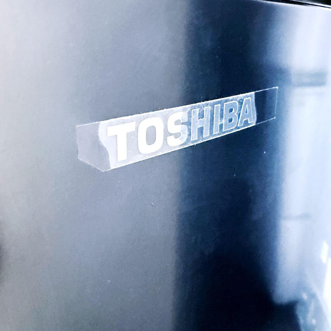 運搬取付無料！ブラック純正TOSHIBA2ドアスタイリッシュ冷蔵庫！完動超美品！