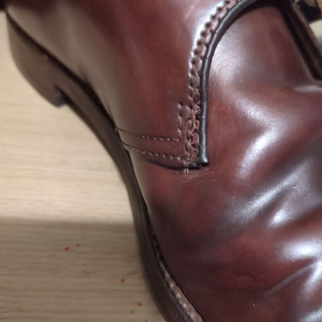 【早い者勝ち】オールデン 954 コードバン バーガンディ モンクストラップ