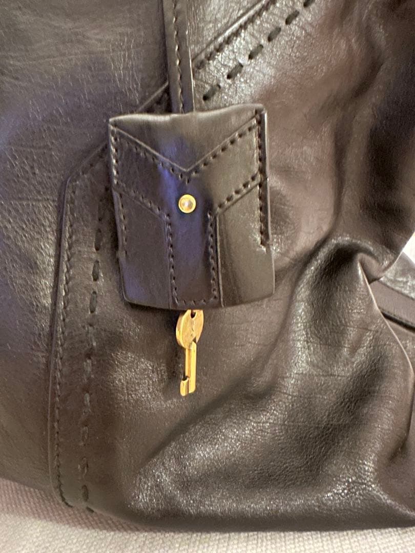 Saint Laurent（イヴサンローラン）ブラックレザー